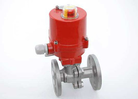 JFlow DM2533 - Electric, Stainless Steel, Flanged, Ball Valve