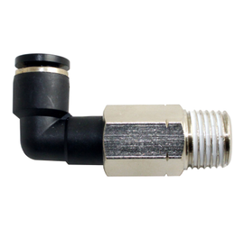 STC EE 4mm M5 K Extended Elbow- Push-In Air Fitting, M5X0.8,0-180 psi