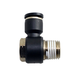 STC UE 6mm R3/8 K Universal Elbow- Push-In Air Fitting, R3/8,0-180 psi