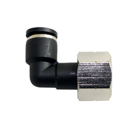 STC FE 4mm R1/8 K Female Elbow- Push-In Air Fittings, R1/8,0-180 psi