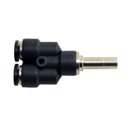 STC YR 5/16-3/8" Y Reducer (Tube Stem), Push-In Air Fitting