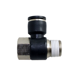 STC SE 3/8" N1/8 K Stack Elbow, Push-In Air Fitting, 1/8" NPT STC SE 3/8" N1/8 K Stack Elbow, Push-In Air Fitting, 1/8" NPT