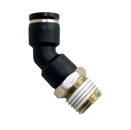 STC MA 1/8 10-32 Male Angle, Push-In Air Fittings, 10-32UNF