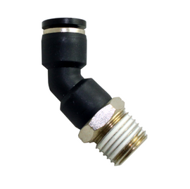 STC MA 1/4 N3/8 Male Angle, Push-In Air Fittings, 3/8" NPT