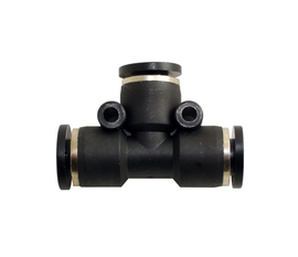 STC TU 10-8mm K Tee Union Reducer, Push-In Air Fittings, 0-180 psi