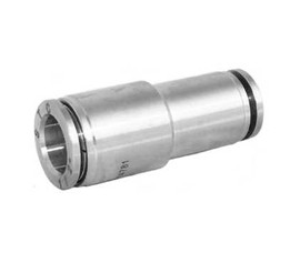 STC RUS 3/8"-1/4 W Reduced Union- Stainless Steel (Gripper Style) Fittings