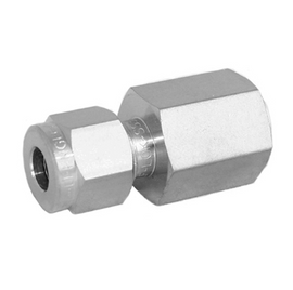 STC FCC 1/4" N1/8 Female Connector- 4200 PSI, Compression Fittings, 1/8" NPT