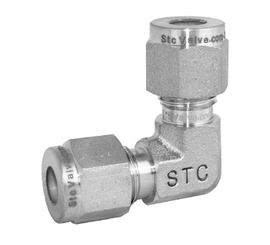 STC EUC 3/8" Elbow Union- 2800 PSI, Compression Fittings,