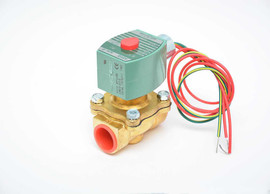 ASCO 8210 Series - 3/8" - 2-1/2" Brass, 2 way, General Service, Solenoid Valve