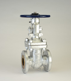 Chicago Valve Series 214, 5" Cast Steel Gate Valve, 150# Flanged, API 600 OS&Y