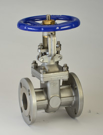 Chicago Valve Series 216, 1/2" 316 Stainless Steel Gate Valve, 150# Flanged, API 603 OS&Y