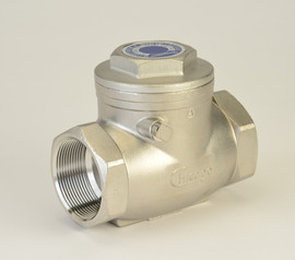 Chicago Valve Series 426, 1-1/2" 316 Stainless Steel Check Valve, 200# Threaded Ends