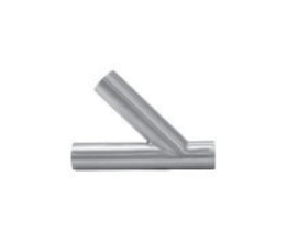 6" Sanitary Solutions SS28L7-6-304, Buttweld Lateral " Y", Polish ID/OD, 304 Stainless Steel