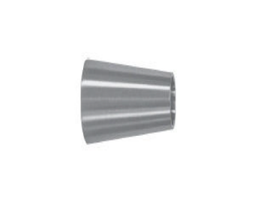1" x 1/2" Sanitary Solutions SS31W7- 1 x 0.50-316L, Buttweld Concentric Reducer, Polish ID/OD, 316L Stainless Steel