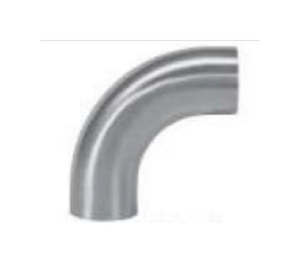 10" Sanitary Solutions SS2WCL7-10-316L, Buttweld Elbow ( 1.5 x CLR), Polish ID/OD, 316L Stainless Steel
