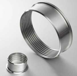 1" Sanitary Solutions SS14RMP-1-316L, Roll-On Expanding Ferrule, 316 Stainless Steel