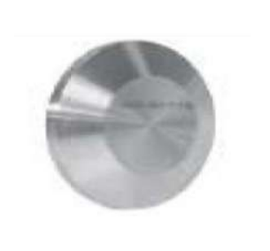 1-1/2" Sanitary Solutions SS16AMP-1-1.5-316L, Clamp Solid End Cap, 316 Stainless Steel