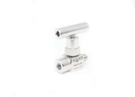 NOSHOK 102-MFS - 1/4" NPT, Male-Female, Stainless Steel, Hard Seat, Mini Needle Valve