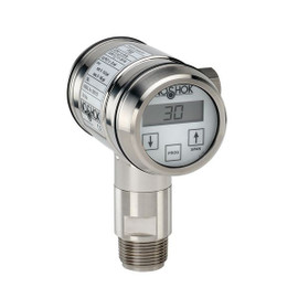 NOSHOK PTI30 Series High Accuracy Intelligent Industrial Pressure Transmitter PTI30-1450PSIG-1-43-73-28-TC, Min. Span 290 psi, Max. Span 1,450 psi, 1 National Pipe Thread (NPT) Male,  1/2 National Pipe Thread (NPT) Female, Transparent Cover