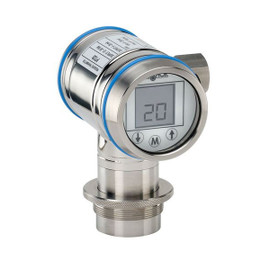 NOSHOK PTI20 Series Intelligent Industrial Pressure Transmitter PTI20-145PSIG-1-43-80-25-TC, Min. Span 29 psi, Max. Span 145 psi, 1-1/2" in Flush PMC, M12 x 1 4 Pin, Transparent Cover