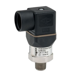 NOSHOK PT20 Series General Purpose Fixed Range Pressure Transmitter PT20-500PSIG-1-5-10-14, 0 to 500psig, G 1/4 B EN 837, DIN Form A With 1/2 NPT Female Conduit