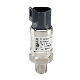 NOSHOK PT30 Series High Performance Fixed Range Pressure Transmitter PT30-500PSIG-1-5-2-46, 0 to 500psig, 0 Vdc to 10 Vdc, 3-wire, 1/4 NPT male, Deutsch 3 pin (DT04-3P)