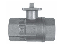 1/4" Bonomi 700076 - Ball Valve, 2-Piece, Stainless Steel, Full Port, FNPT Threaded, Manually Operated