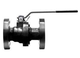 1/2" Bonomi 68F100 - Ball Valve, API 608 Fire Safe, Flanged, Carbon Steel, Full Port, Manually Operated