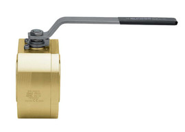 1 1/2" Bonomi 764100 - Ball Valve, Wafer Style, Carbon Steel, Full Port, Manually Operated