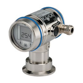 2" NOSHOK 25 Series Intelligent Pressure & Level Transmitters 254-16-29/145-1-43-71-TC, 29-145 psig 0-803 inH2O 0-4017 inH2O, Tri Clamp, 0.2% Adjusted Span, 4 to 20 mA/2-Wire + Hart® Sanitary Transmitter with PG9 Cable Gland & Transparent Cover