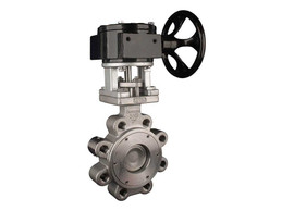 4" Bonomi G9101 - Butterfly Valve, High Performance, Lug Style, Stainless Steel, Gear Operated