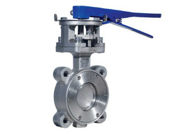 2 1/2" Bonomi 9101 - Butterfly Valve, High Performance, Lug Style, Stainless Steel, Manually Operated
