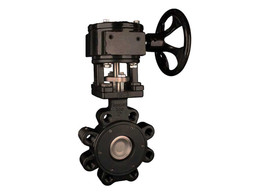5" Bonomi G8101 - Butterfly Valve, High Performance, Lug Style, Carbon Steel, Gear Operated
