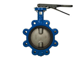 10" Bonomi N501N - Butterfly Valve, Lug Style, Ductile Iron, Manually Operated