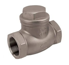 3/4" Jomar Valve T-550, Horizontal Swing Check Valve, Stainless Steel, NPT Threaded, 200 WOG 3/4" Jomar Valve T-550, Horizontal Swing Check Valve, Stainless Steel, NPT Threaded, 200 WOG