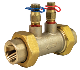 1" Jomar Valve TAF, Automatic Balancing Valve, Flow Limiter, Dezincification Resistant Lead-Free Brass, NPT Threaded, 600 WOG
