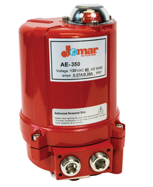 Jomar Valve AE-350, Double Acting, Nema 4X, Manual Override Electric Actuator