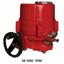 Jomar Valve AE-9700, Double Acting, Nema 4X, Manual Override Electric Actuator