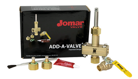 1/2" Jomar Valve Add-A-Valve, Emergency Shutoff Device, Standard Brass 1/2" Jomar Valve Add-A-Valve, Emergency Shutoff Device, Standard Brass