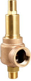 1" MNPT x 1-1/4" FNPT Aquatrol Series 740-EF ASME UV Section XIII/VIII Safety Valve With E Orifice For Liquid/Air/Gas Service, Metal Seat, Closed Cap Set 25 to 300 psi
