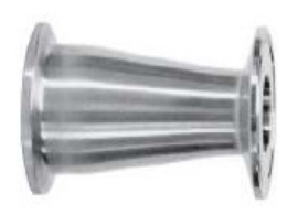 4" x 3" Sanitary Solutions SS31-14MP-4x3-316L, 316L Stainless Steel Clamp Concentric Reducer