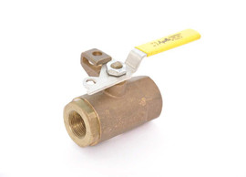 Apollo 75-100 Series - Bronze, Full-Port, FNPT, Ball Valve, with Locking Pad