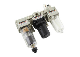 STC AC2000-02M - 1/4" NPT Air Filter- Regulator- Lubricator with Metal Bowl  (18 SCFM)