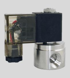 STC 2S020-A- 1/4" NPT Solenoid Valve, Stainless Steel Body, 2-Way, Normally Closed, Direct Acting