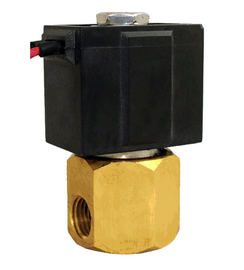 STC 2W025-H- 1/4" Brass, Solenoid Valve 2-Way, Normally Closed