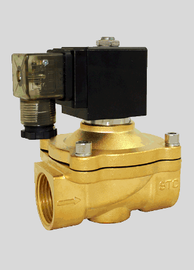 STC 2W350- 1-1/4" NPT Solenoid Valve, Brass Body, 2-Way, Normally Closed, Direct Lift Diaphragm STC 2W350- 1-1/4" NPT Solenoid Valve, Brass Body, 2-Way, Normally Closed, Direct Lift Diaphragm
