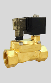 STC 2D500- 2" Brass, Pilot Solenoid Valve 2-Way, Normally Closed, Anti-Hammering, Slow Closing,