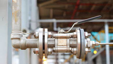 -320°F Liquid Nitrogen Cryogenic Control Valve Setup