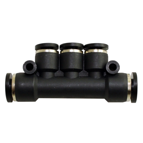 STC MU 08-06mm K Manifold Union- Push-In Air Fitting, 0-180 psi