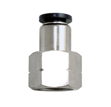 STC FC Series Female Connector- Push-In Air Fitting, 0-180 psi